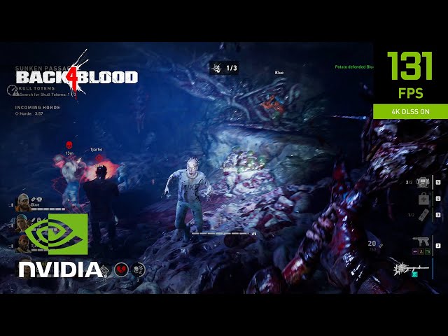Back 4 Blood: Tunnels of Terror | 4K NVIDIA DLSS Gameplay