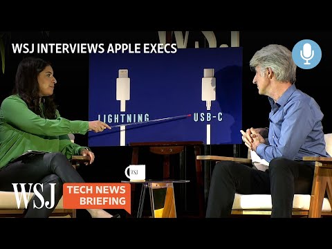 Apple’s Reasoning on USB-C Charging Ports and Privacy | Tech News Briefing Podcast | WSJ