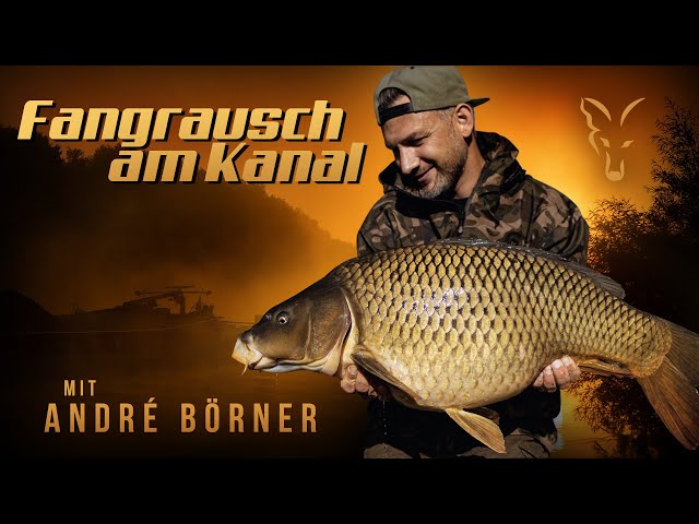Fangrausch am Kanal mit André Börner (Karpfenangeln)