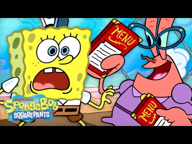 Mr. Krabs' MOM Takes Over The Krusty Krab 🍔 | "Momageddon" Full Scene | SpongeBob