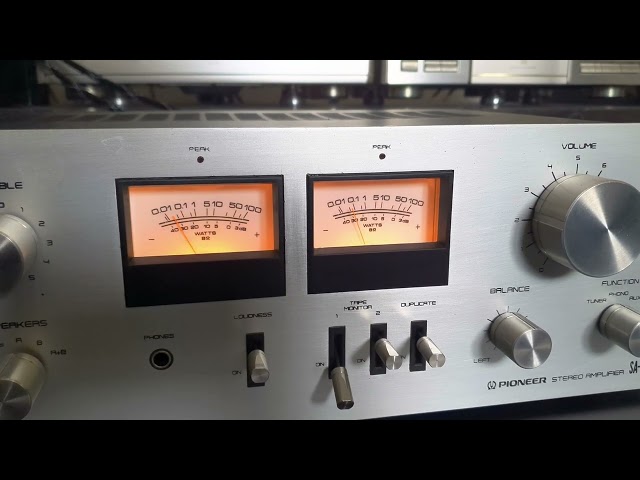 Pioneer SA-706 - Fantastic Amplifier ( Part 1 )