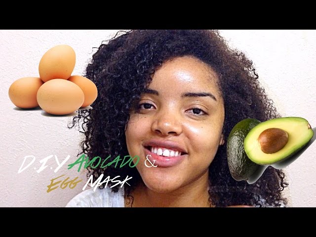 D.I.Y Avocado & Egg Mask| Natural hair