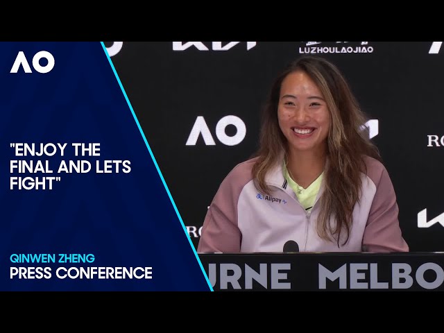 Qinwen Zheng Press Conference | Australian Open 2024 Semifinal