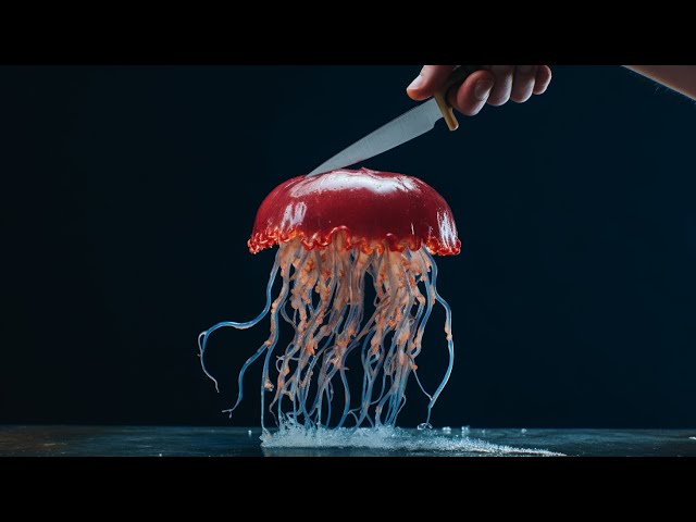 When You Cut This Jellyfish Something Unbelievable Happens