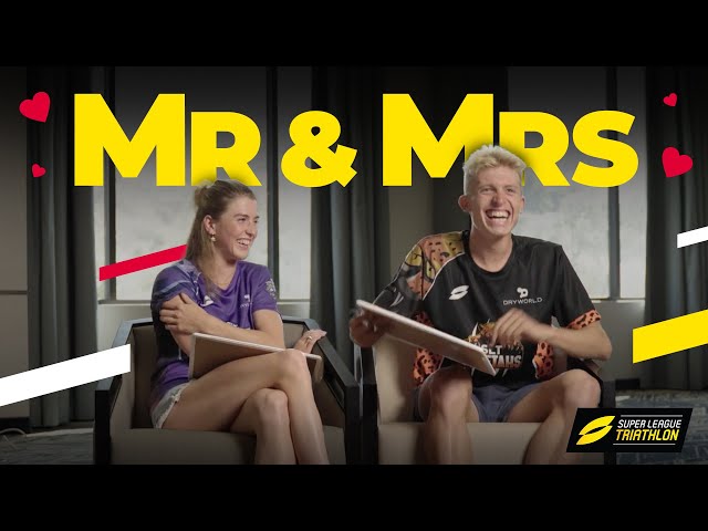 Kate Waugh & Max Stapley Play Mr & Mrs | Super League Triathlon