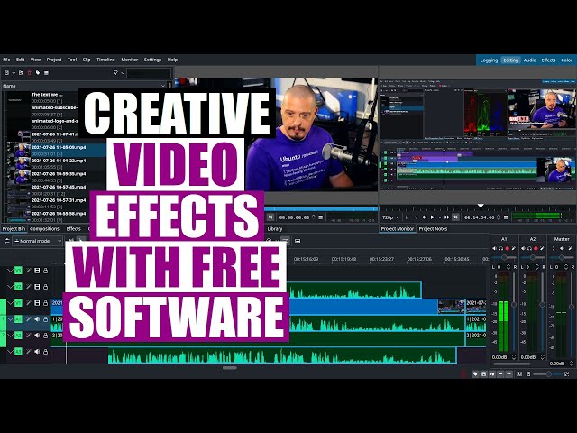 Stunning Animated Video Effects Using Free Software