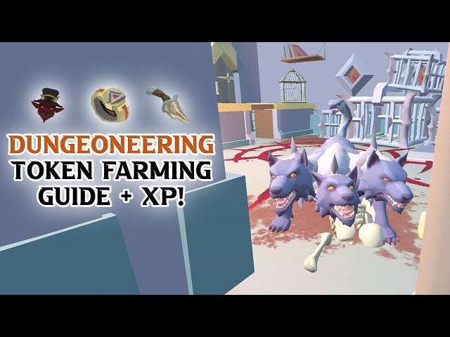 Solo Dungeoneering Token Farming + XP Guide 400k Per Hour!!