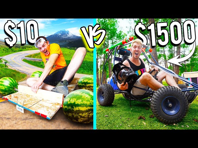 $10 VS $1,500 GO KARTS! *Budget Challenge*