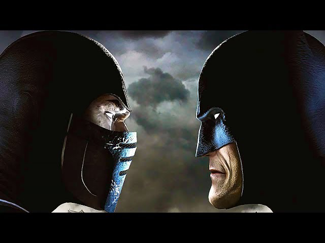 Mortal Kombat vs DC Full Movie All Cutscenes (Scorpion Vs Batman)