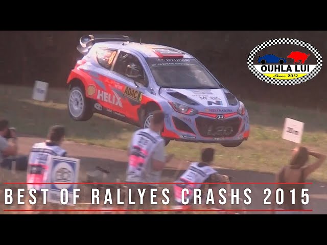 Best of rallyes crashs & mistakes 2015 by Ouhla lui