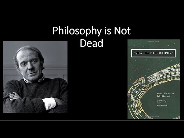 An introduction to Deleuze (what is philosophy)