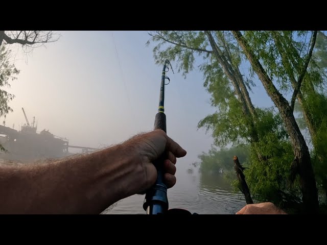 A Morning Bite, Mississippi River Catfish Fishing