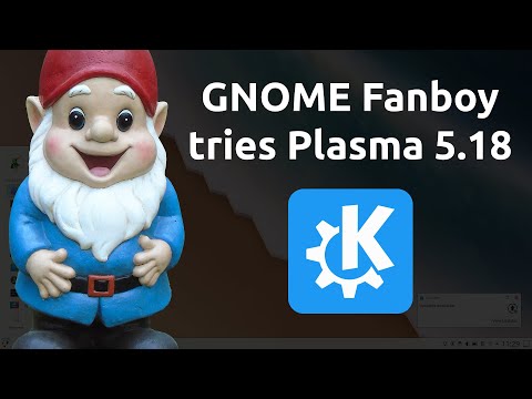 GNOME Fanboy tries Plasma 5.18