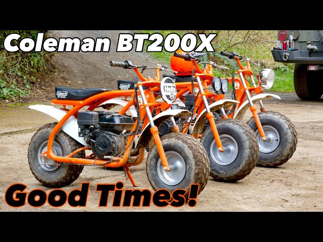 Coleman BT200X Mini Bike Performance Parts, build, Part 1