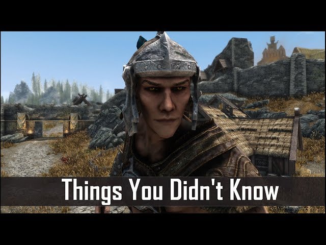 Skyrim: 5 Things You Probably Didn't Know You Could Do - The Elder Scrolls 5: Secrets (Part 11)