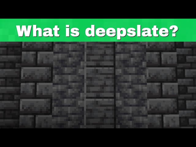 Everything you need to know about deepslate in Minecraft 1.19