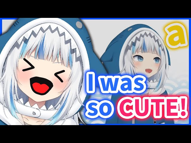 Gura reacts to her Legendary A moment during her Debut【Gawr Gura / HololiveEN】