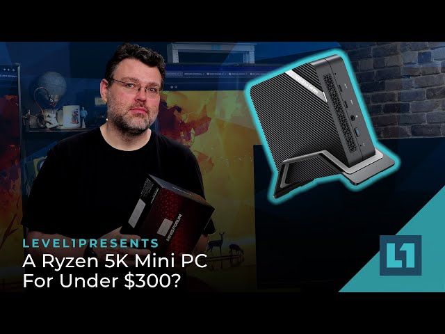 A Ryzen 5K Mini PC For Under $300? Minisforum UM560XT Review