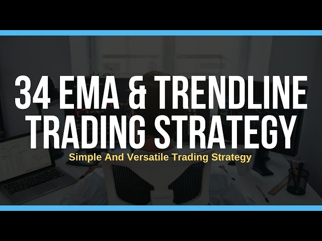 Using the 34 ema + Trendlines Trading Strategy To For Any Market And Timeframe