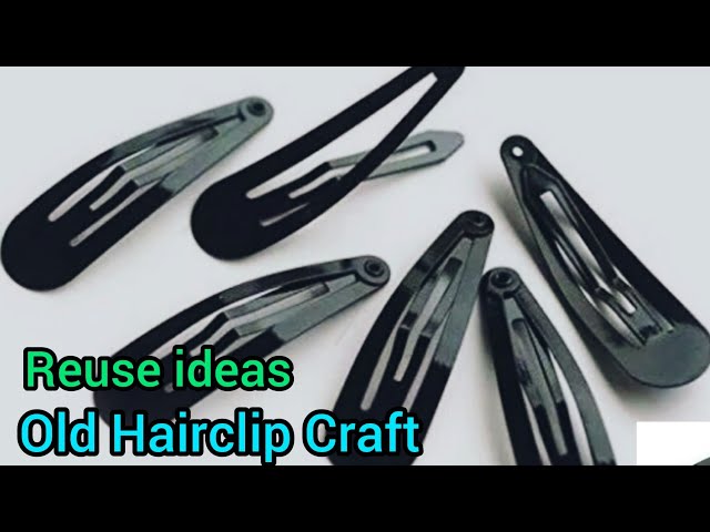 How To Make Designer Hair Clip At Home || Old Hairclip Decor At Home