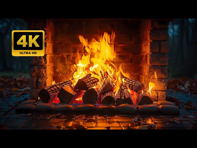 Fireplace 3 Hours🔥Flickering Flames Symphony 🔥Relaxing Fireplace Sounds for Ultimate Comfort #2