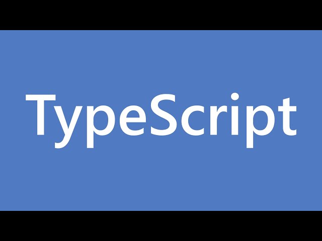1 Videoda TypeScript Öğren!