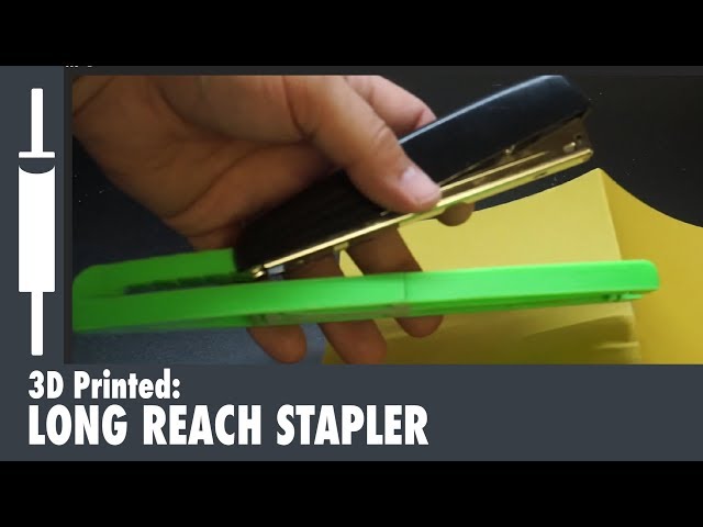 3D Printed Long Reach Stapler Base