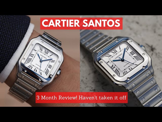 Cartier Santos Medium 3 Month Review - Why I SHOULD Have Gotten It Sooner!
