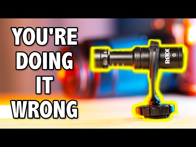 How to make your Rode VideoMicro sound PRO.