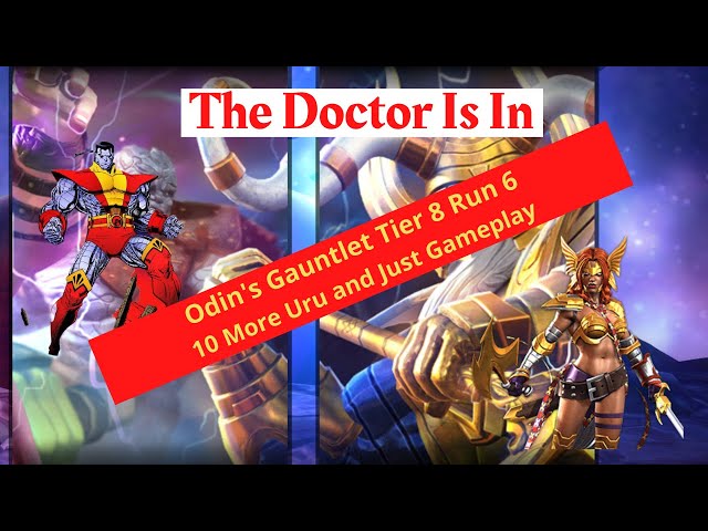 Odin's Gauntlet Tier 8 Run 6 Marvel Contest of Champions