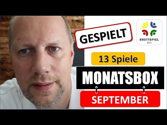 Monatsbox September 2019