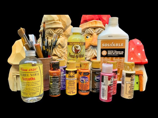 Painting & Finishing Your Woodcarvings - A Complete Beginners Guide