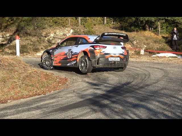 Rallye Monte Carlo 2020 Thierry Neuville Tests Day 03 12 2019