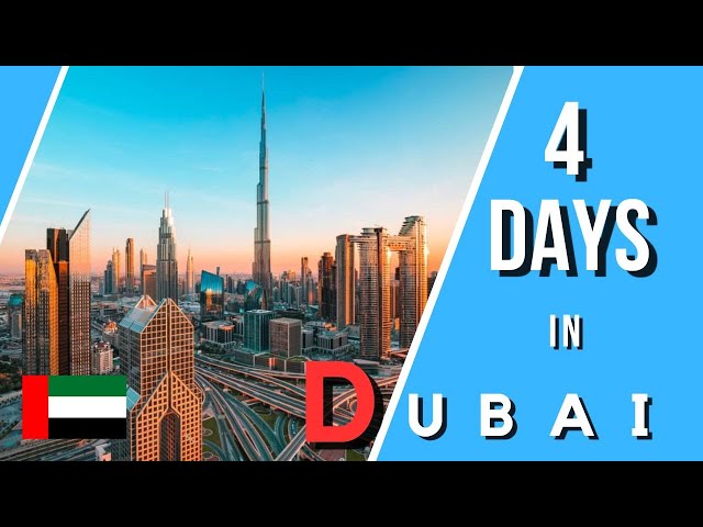 Dubai in 4 Days - Must See Places on Your First Visit in Dubai. My Itinerary of 4 Days - UAE