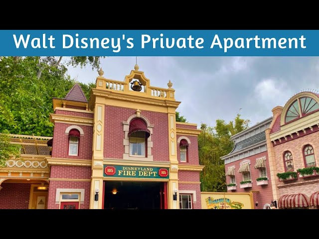 Walt Disney's Private Apartment | DISNEYLAND