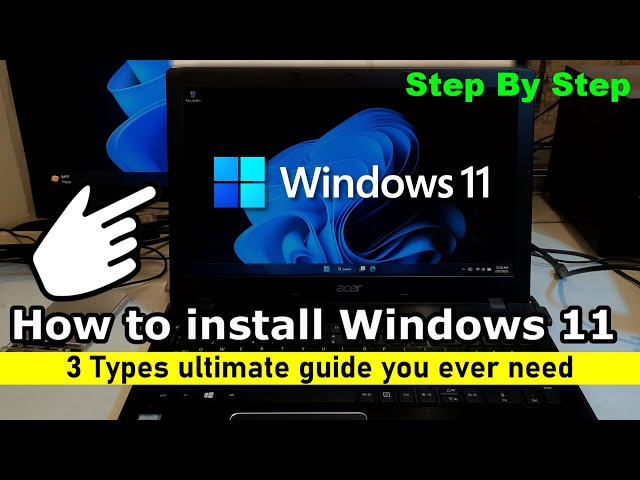 How to Install Windows 11 on any PC Step by step ➡️ Ultimate Guide 😍 Install Microsoft Windows 11