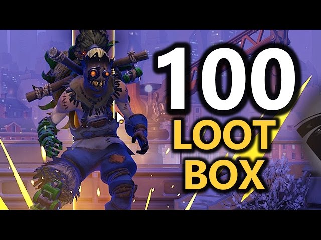 Overwatch - Luckiest Loot Box OPENING! (100)