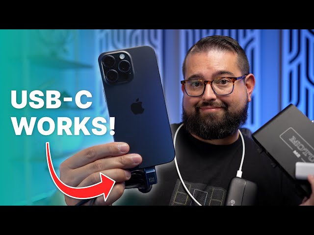 I Tested 10 USB-C Devices with iPhone 15 Pro, Here’s What Happened