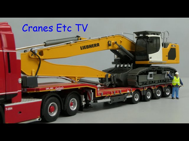 Conrad Liebherr R 945 Hydraulic Excavator by Cranes Etc TV