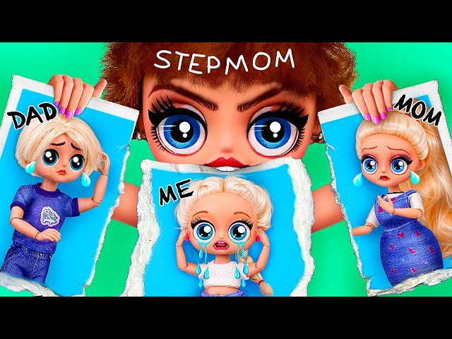 Mom vs Stepmom! How to Get Dad Back in a Family? 32 DIYs for LOL OMG