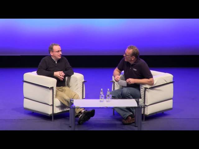 Linus Torvalds Interviewed on Stage at LinuxCon + CloudOpen Europe 2013