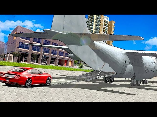 Cargo Plane Car Transporter Flight Mission (by Games Rock) Android Gameplay [HD]