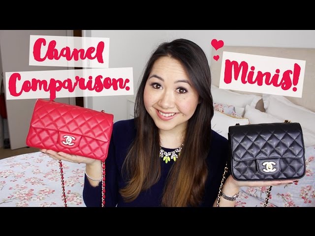 Chanel Square & Rectangle Mini Comparison | Chase Amie
