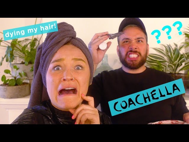 DYING MY HAIR FOR COACHELLA Ft. Yantra Beauty | Alix Traeger