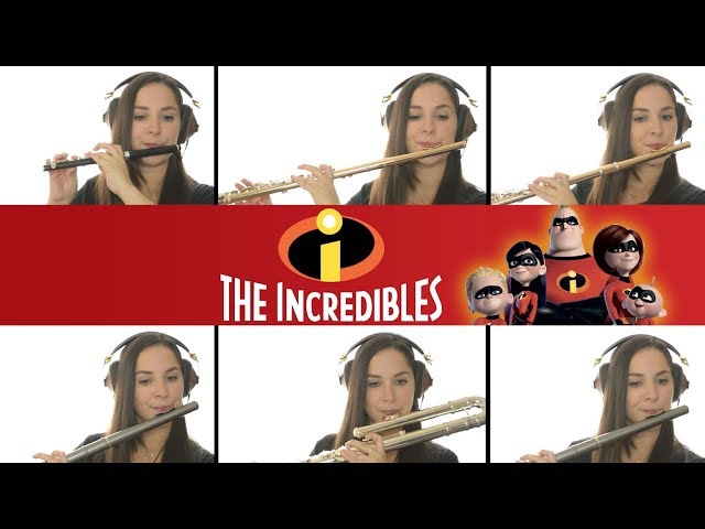 The Incredibles Theme Flute Cover | With Sheet Music!