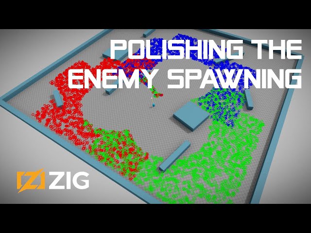 Hyper - Writing a Zig-powered Twin Stick Shooter - Part 9 - Polishing the Enemy Spawning