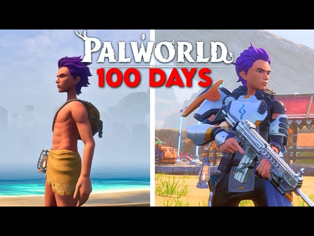 I Played 100 Days Of PALWORLD... Here's What Happened...
