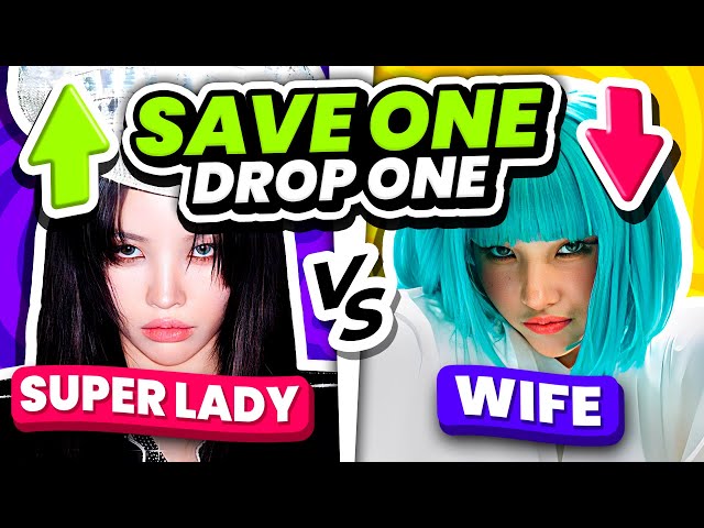 Save One Drop One: Kpop songs ✅ ❎  - KPOP QUIZ 2024