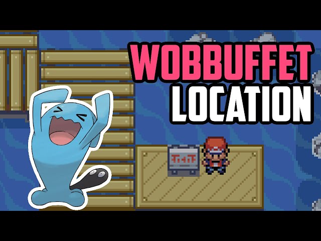 How to Catch Wobbuffet - Pokémon FireRed & LeafGreen