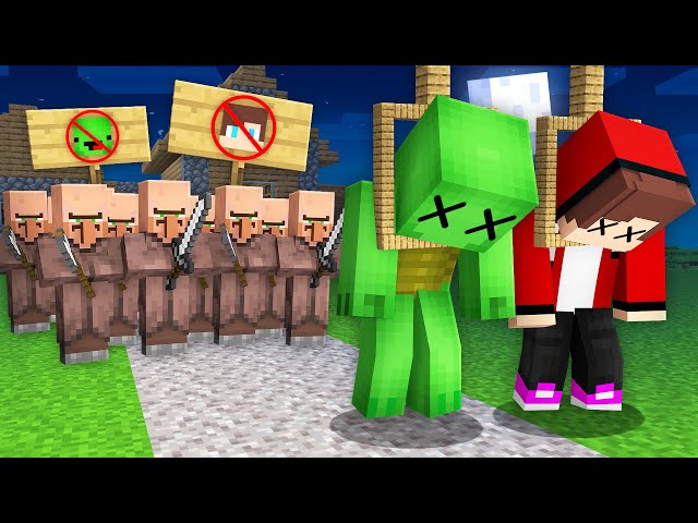 Why Did Villagers Hanged JJ and Mikey in Minecraft? - Maizen